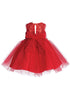 Tip Top Kids Girls 3D Floral Applique Special Occasion Dress, Sizes 6M-24M - SophiasStyle.com